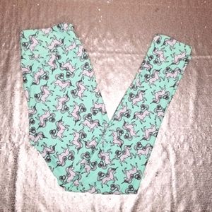 LuLaRoe BNWOT OS leggings - Fabio unicorns! 🦄
